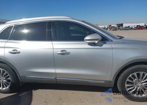 2017 Lincoln Mkx Select z USA, uszkodzony, nr VIN 2LMPJ6KR6HBL49295